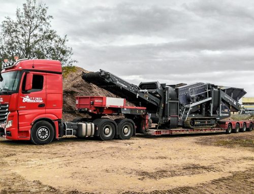 Transporte de maquinaria agricola